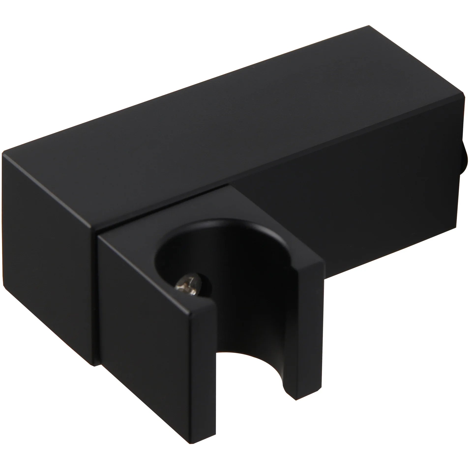 Black Universal Adjustable Hand Shower Arm Mount Bracket Brass Shower Head Holder
