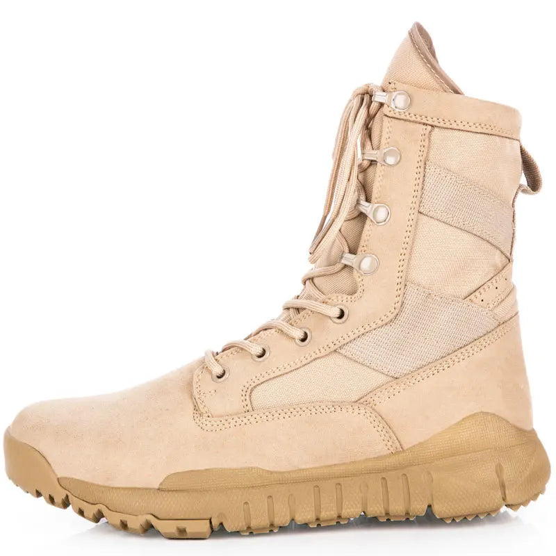 Men's Outdoor Tactical Boots for Work Combat Climbing Hiking Desert Activities-Versatile Combat Shoes