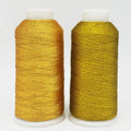 Gold Metallic Embroidery Thread Polyester String Gold Thread for Jewelry Making