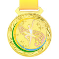 7cm 100g Dance Medal Dance Competition Race Medals Gold Silver Bronze Gold Medals Sports Souvenirs Free Custom Logo Wholesale