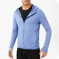 Summer Spandex/Polyester Printed 240g Regular Fit Hooded Anti-UV Quickly Dry Breathable Tank Tops for Men's Fitness Gym Running