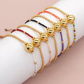 Go2boho 18K Gold Plated Beaded Bracelets for Women Summer Boho Fashion Jewelry Handmade Miyuki Bead for Bracelet for Friendship