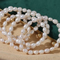 Natural Freshwater Pearl Bracelet Elastic Irregular Vintage Real Pearl Bracelet Women