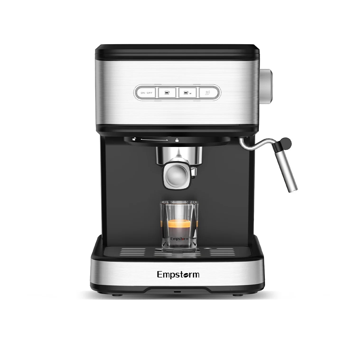 For 850W Electric 20-Bar Pump Commercial  Espresso Coffee Machine with Brew System for Home & Hotel Use