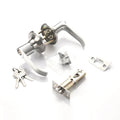 China Factory Aluminum Cylindrical Lock Set for Bathroom Door Zinc Tubular Lever Lock for Bedroom Kitchen-for Argentine Market