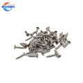 Slotted Raised Countersunk Head Wood Screw Oval Countersunk Self Tapping Screw Silver Steel Stainless Style Plain Black