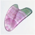 Huiying Chinese supplier fluorite facial gua sha board face heart facial guastone facial gua sha massage tool
