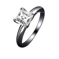 Hot Selling 4-claw Setting Moisanit Diamond Ring 925 Sterling Silver 1carat D VVs Moissanite Gemstone for Wedding Ring