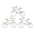 Charms Bike Bicycle 31x23mm Tibetan Silver Color Pendants Antique Jewelry Making DIY Handmade Craft