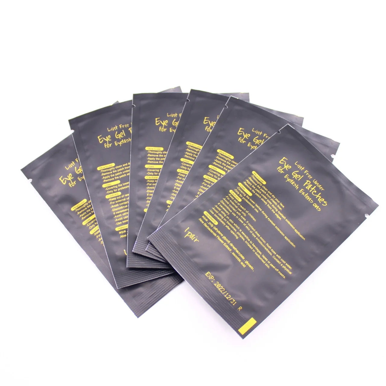 OEM ODM Lash Pads Makeup Beauty Eye Pad Mask Silk Eyepad Tape Collagen Eye Patch for Lash Eyepads