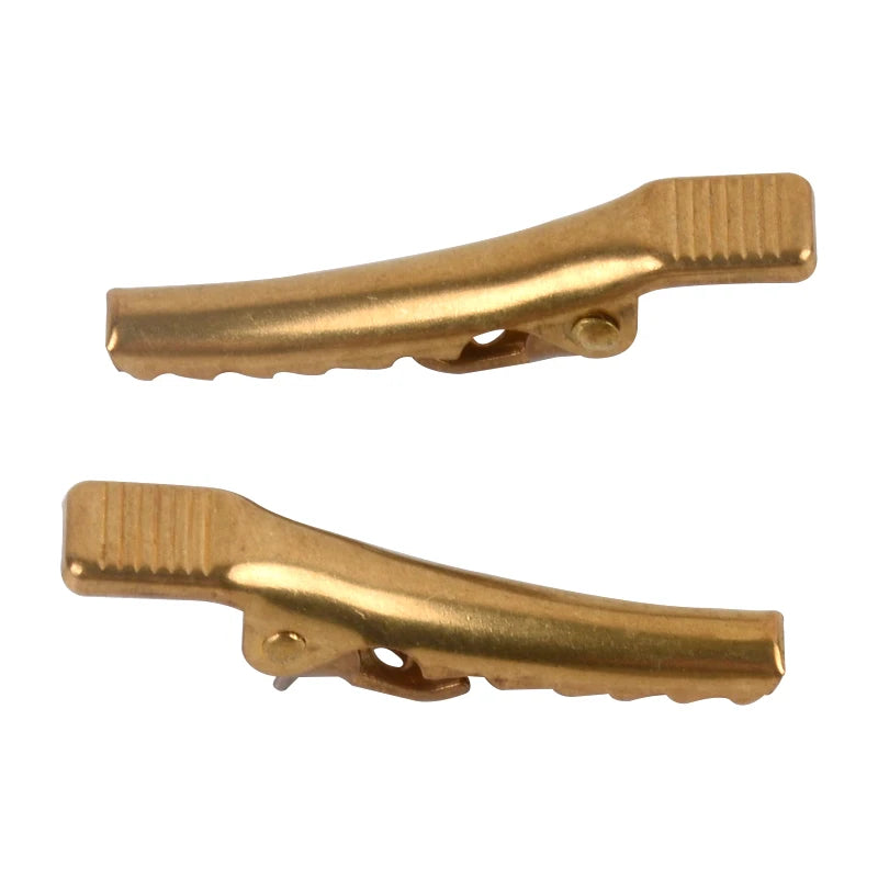 Fashion 35mm Executive Tie Bar Clip with Premium Pinch Clasp Mens Tie Clips
