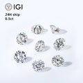 0.5ct Starsgem Lab Diamond Company Vvs Lab Grown Diamonds Cvd Hpht 0.5 Carat Loose Vs Lab Grown Diamond Stones