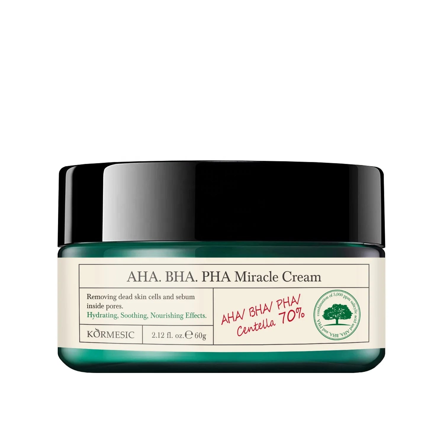Private Label KORMESIC AHA BHA PHA Miracle Face Cream ANTI-WRINKLE Enhances Natural Radiant  FACIAL CREAM