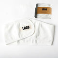 Custom Logo ZEYI Brand GOTS Certified Ultra Soft Bamboo Cotton Spa Headband for Girls Hair Eco Makeup Remover Custom Color