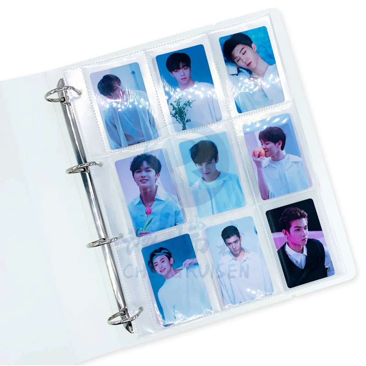 Custom 9 Pocket Trading Card Album for Game Card Collection
