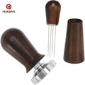 Custom Logo Professional Barista Hand Distribution Tool Espresso 304 Stainless Steel Classic Coffee Tamper