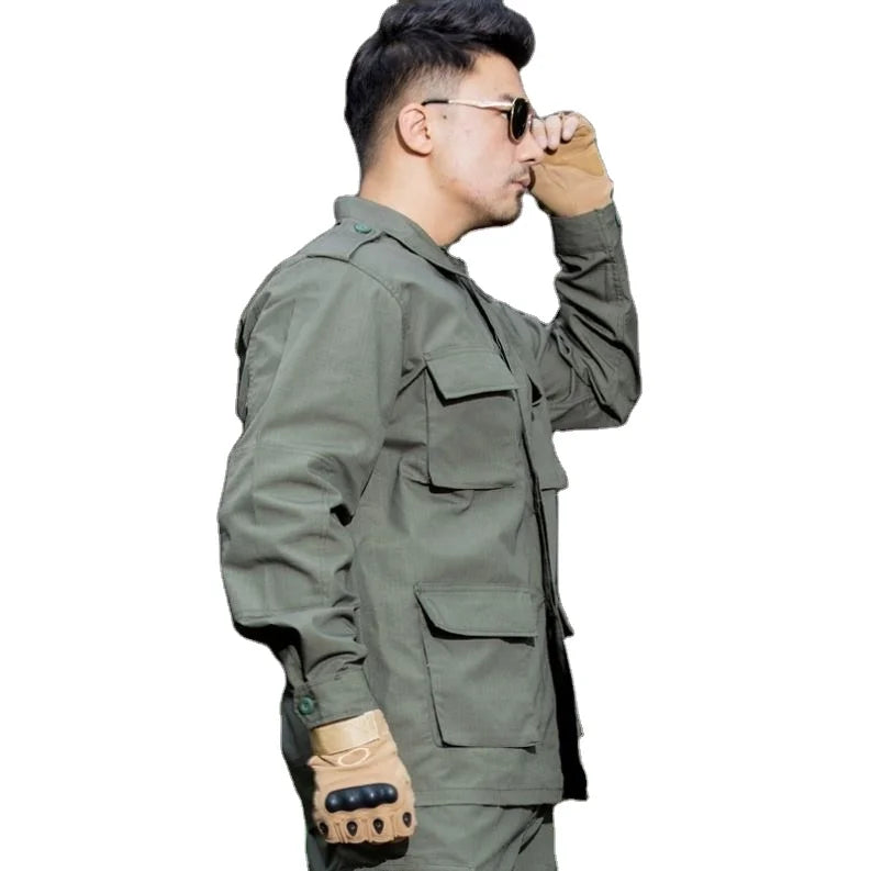 Tactical Uniform Dress Training Outdoor Activities Camouflage Color BDU Uniform