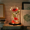 Wholesale Clear Glass DomeHandmade Bell Cloche Glass Display Dome with Base and Led Light