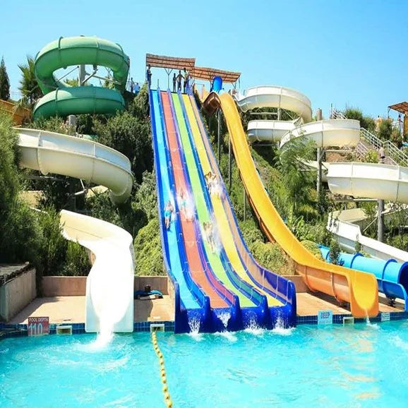 Aqua Park Fiberglass Water Slide Fiberglass Pool Slide Water Slide for Swimming Pool with a Great Priced MegaBDM