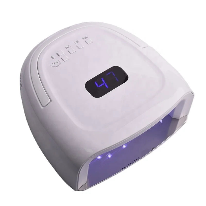 S20 Rechargeable Sun UV Led 72W Cordless Curing Nail Lamp for Gel Polish With Dual Light Source