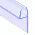 Clear h Shape Shower Door Seal PVC Waterproof Strip Frameless Shower Sliding Glass Door Seal Strip