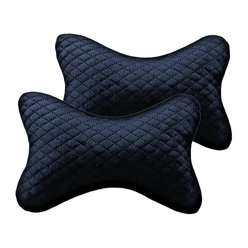 Hot Sales Memory Foam Travel Neck Pillow Adjustable Ergonomics Massage Cervical Car Triangle Shape Lightweight Customizable