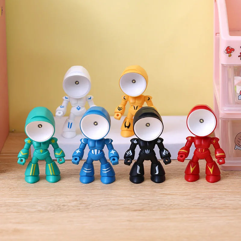 Manufacturer Contemporary Mini Cartoon Lamp Mini Small Portable Hero Led Night Light
