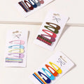 Korean Fashion Matte Plastic Hair Clip Sets Women INS Hair AccessoriesNew Arrival Hair Clips for Girls