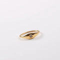 Fenny 18K Gold Plated High End Versatile Dainty Pentaclel Zircon Stainless Steel Ring Gift for Couple Wholesale Jewelry