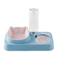 Automatic Pet Water Refill Double Bowl Cat and Dog Food & Drink Bowl with Neck Protection Cat Bowl Pet Bowls & Feeders