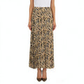 Women's Clothing Dresses Printing Casual Ruffles Summer Long Khaki Skirts