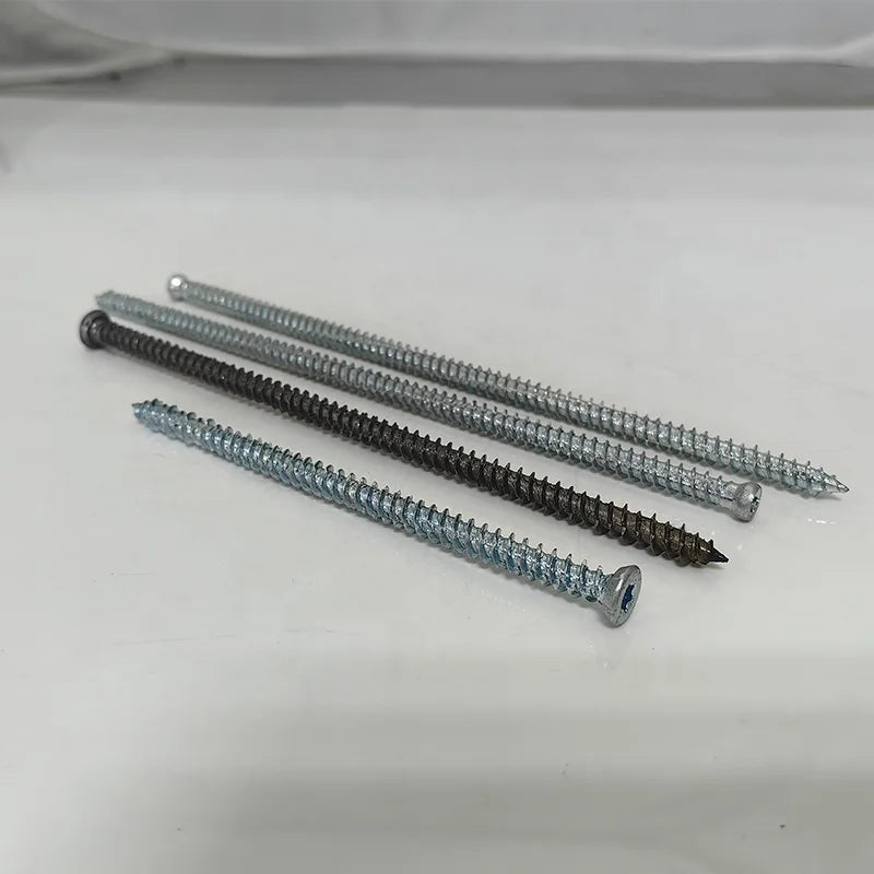Carbon Steel Multi Fix T30 7 5mm Torx Flat Head Door Window Frame Screw Torx Drive 7.5mm Hi Lo Thread Concrete Screws