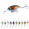 Wholesale CB063 6cm 6.2g Artificial Hard Plastic Baits Crankbait Fishing Lures