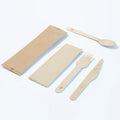 Disposable Flatware Edible Wood Spoons Eco Friendly Wooden Cutlery