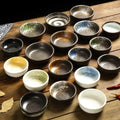 Japanese Restaurant Tableware Eco-Friendly Ceramic Stoneware Dipping Soy Sauce Dish Bowl Serving Dishes