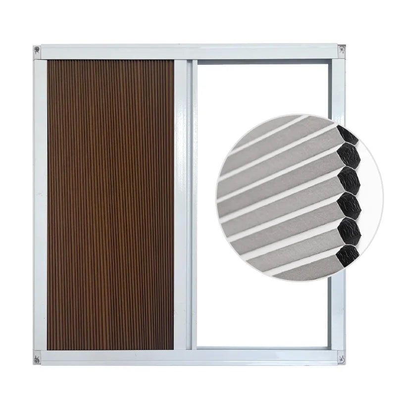 Modern Honeycomb Blinds Window Screens Waterproof Environmentally Friendly Providing Privacy Non-Woven Fabric Door Window