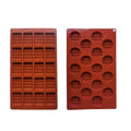 Hot Sales Silicone Waffle Mold for KIds Kitchen Accessories Decorating Tool With Custom Design Circle Square Shape