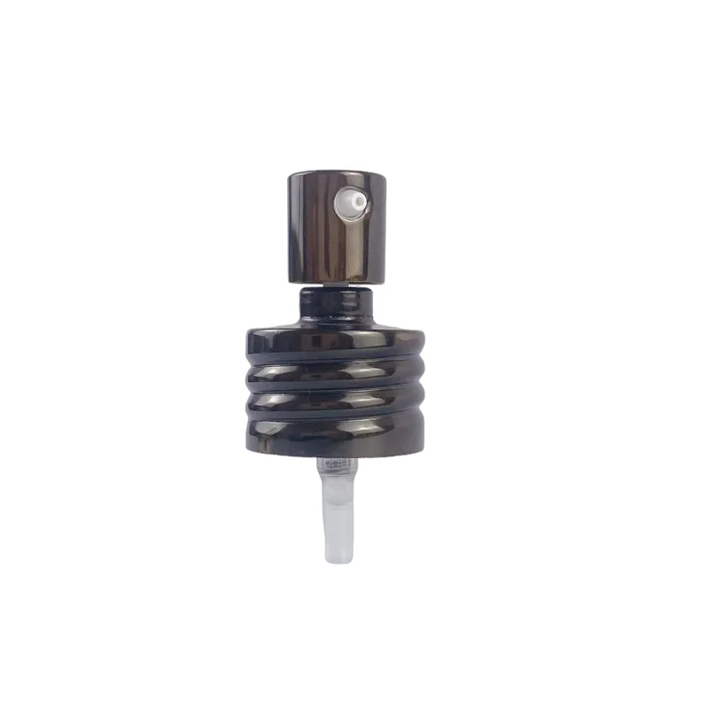 Bottle Pump 24/410 Matte Gold Silver Plastic Screw Cap Non Spill Fine Mist Perfume Spray Pump
