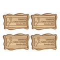 Rectangular Wax Print Custom logo Can Be Pasted Unique Rectangular Wax Seal