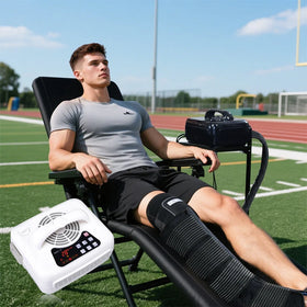 Cooler Pump Air Compression Pressure Ice Cold Therapy Knee and Leg Muscle Recovery Machine Equipment