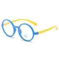 High Quality Full Silicone Flexible Frame Children Sunglasses Durable Blue Light Blocking Glasses for Kids