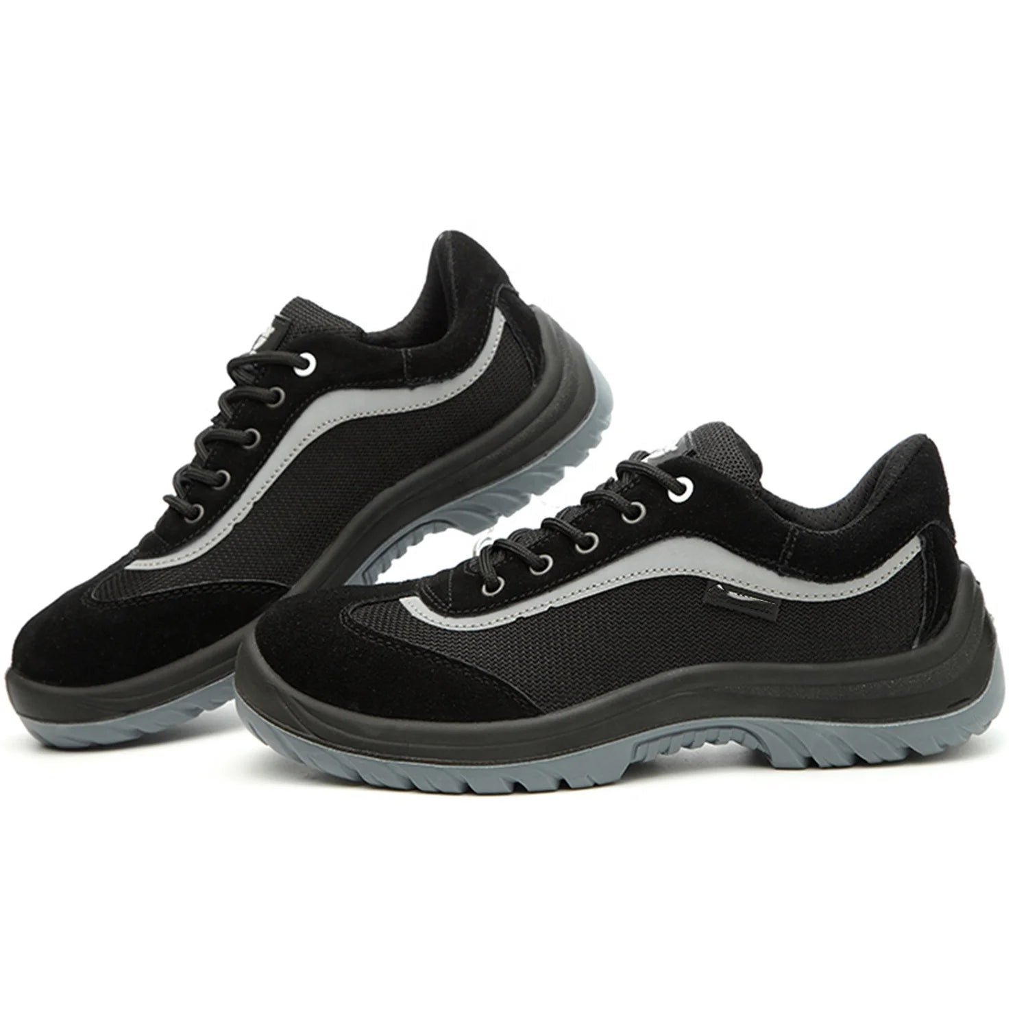 2022 Unisex CE Certified Anti-Puncture Steel Toe Lightweight Winter Safety Shoes with Suede Cow Leather Upper and PU Outsole