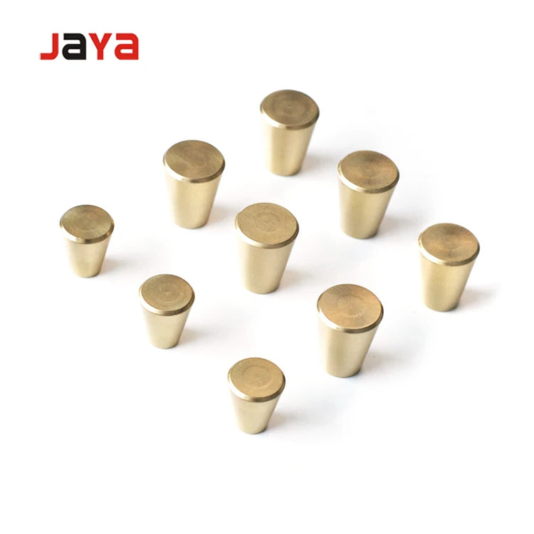 JAYA  Modern Minimalist Wardrobe Cabinet Drawer Handle Nordic Brass Single Hole Door Handle
