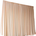 Modern Romantic Professional Simple Wedding Background Curtain Opaque Light Polyester Fabric Decorative Veil Carton Packaging