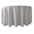 Heavy Weight Polyester Fabric Floral Patterns Damask Decorative Tablecloths
