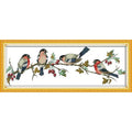 Bullfinch 11CT Cross Stitch Wholesale Diy the Perfect Gift Cross Stitch Kit Handmade Needlework Embroidery Home Decorations