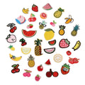Wholesale Cute Patches Garment Accessories Cloth Stickers Decorative Iron on Embroidery Fruit Patches for Clothing