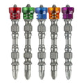 5Pcs 1/4 Inch Hex Shank Drywall Electric Screwdriver Set Magnetic Screwdriver Bit Drill Cross-head PH2 Magnetic Screwdriver Bits