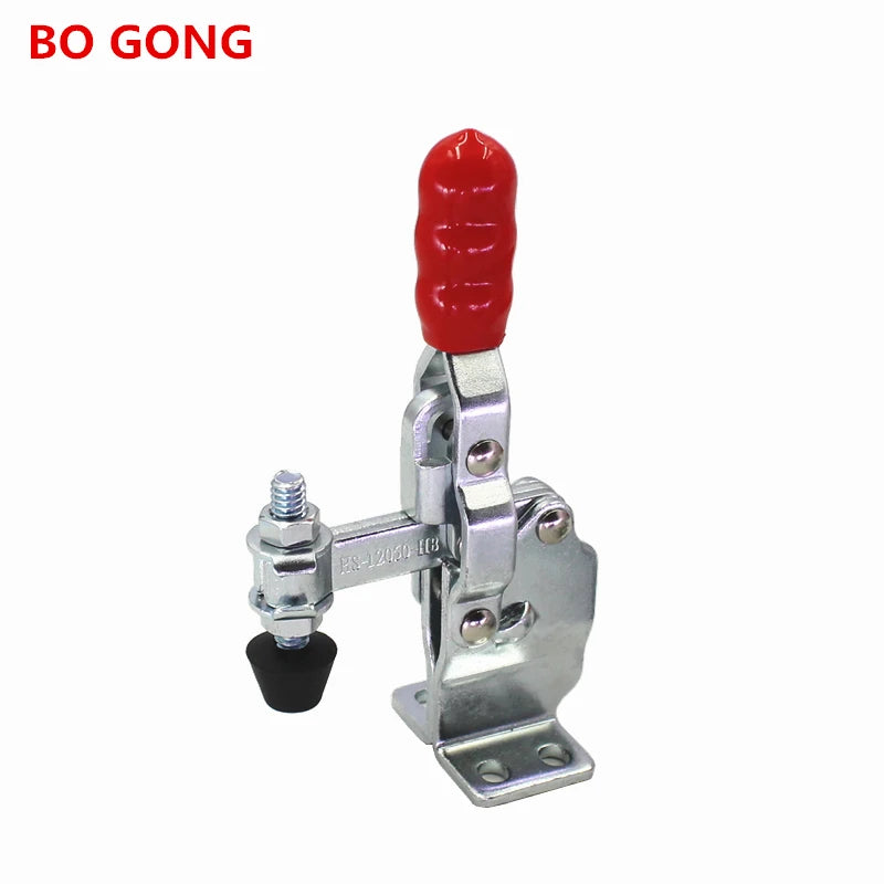 BOGONG GH-12050-HB Toggle Clamp Hand Tool Vertical Toggle Clamp Quick Release Clamp 91kg Holding Capacity 12050HB