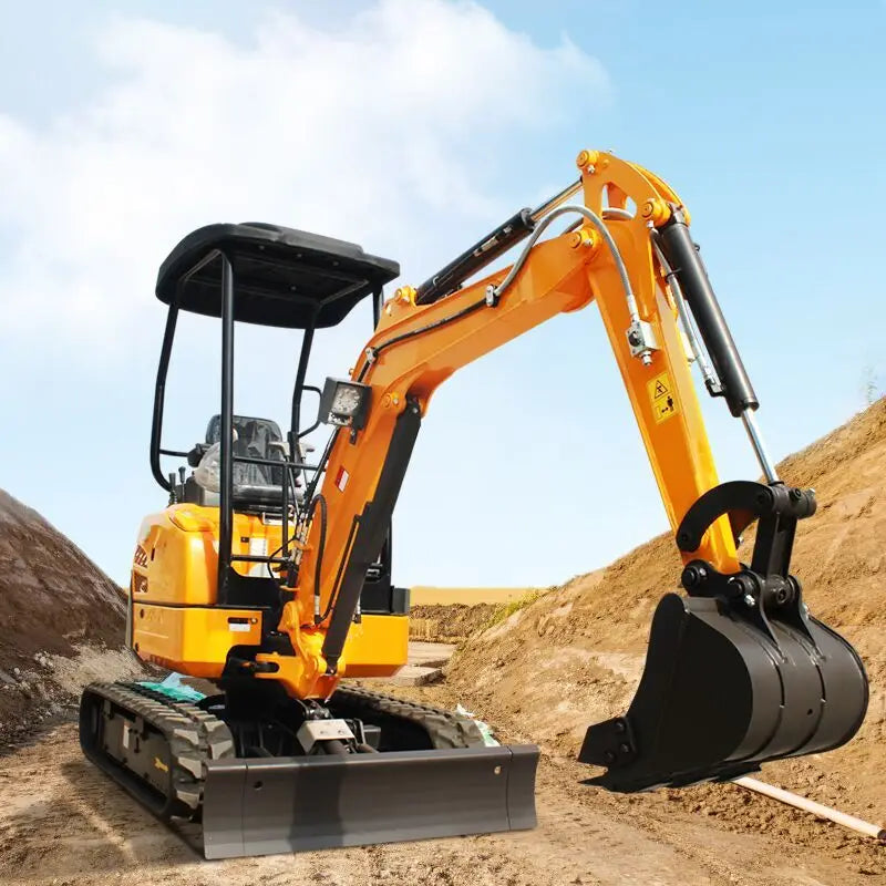 Shanghai VIFT New Arrival Mini Excavator Portable 1200kg Capacity Swing Bearing Arm Excavator EPA Approval Engine Optional